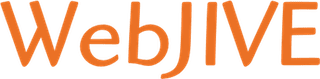 Web-JIVE LLC logo in orange, representing a web design and digital marketing agency specializing in custom website solutions for businesses in Northwest Arkansas.